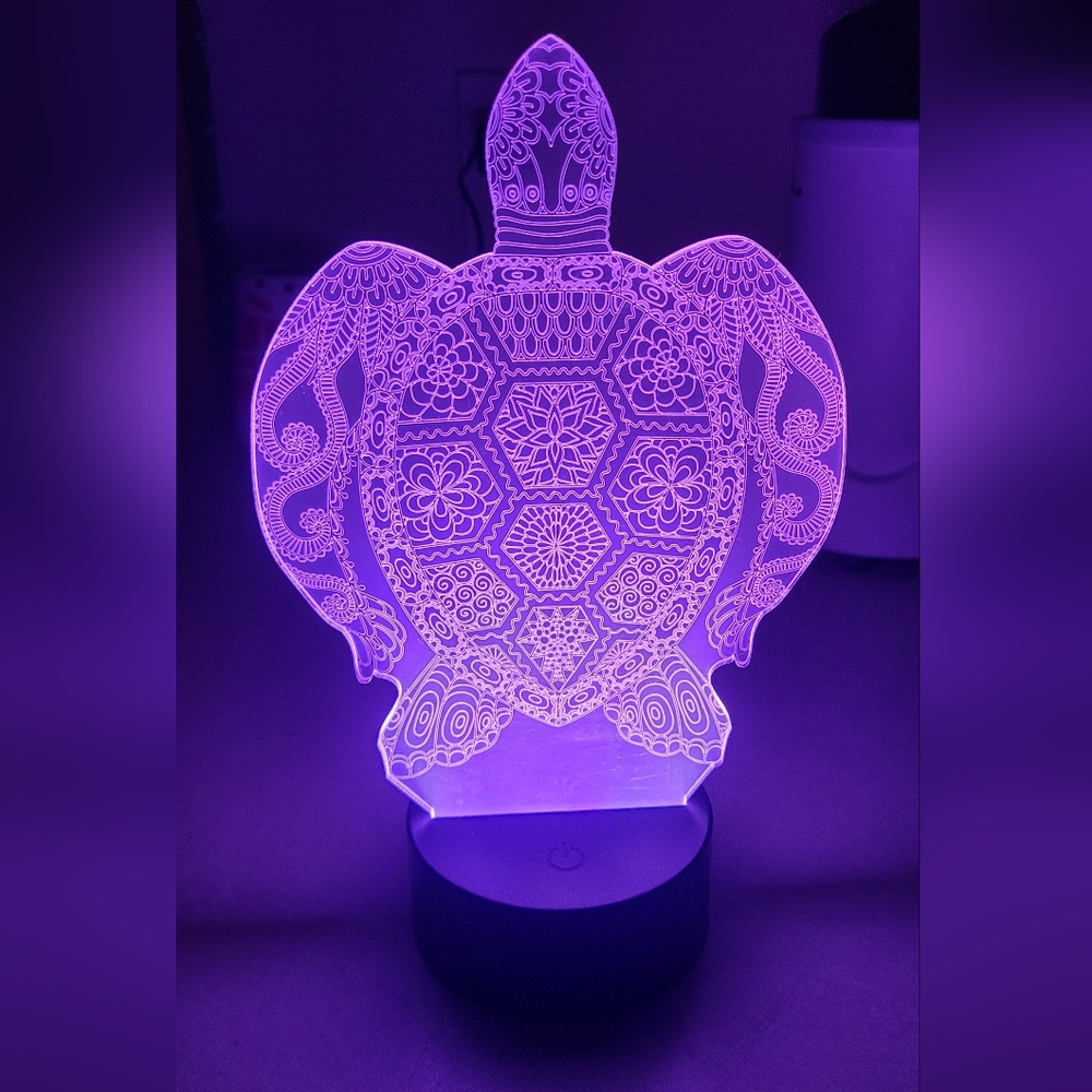 Night Light Turtle Color Changing with Remote